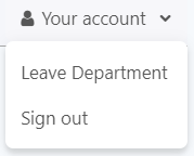 Leave department button