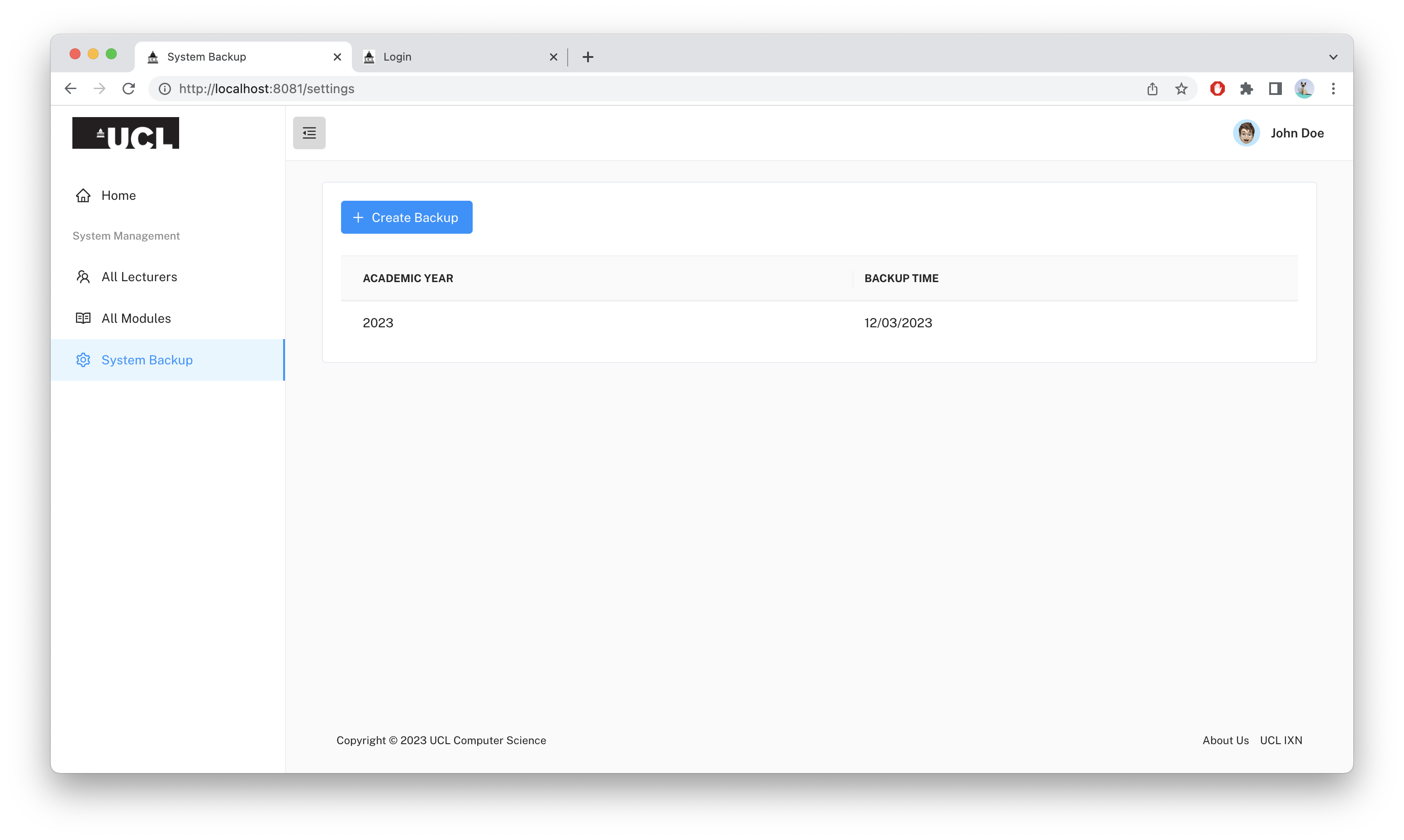 Impl Backup 5