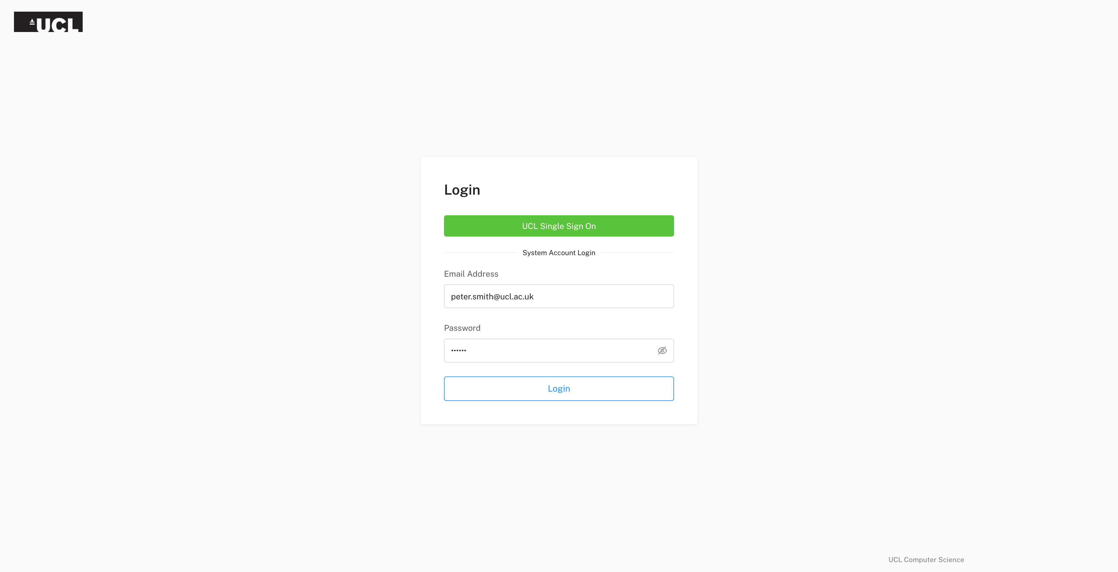 UG Login