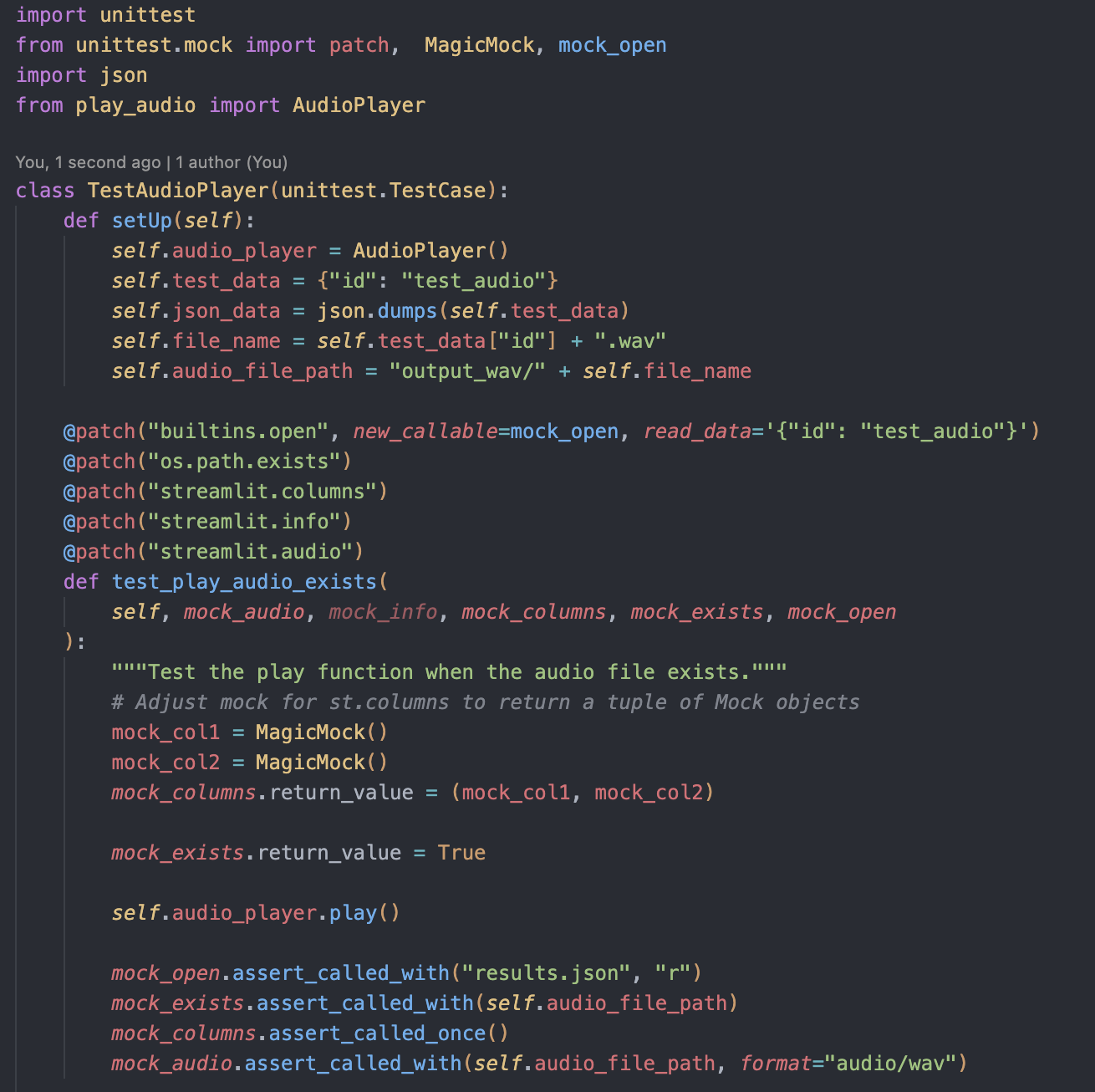 Scream Test Programming Testing