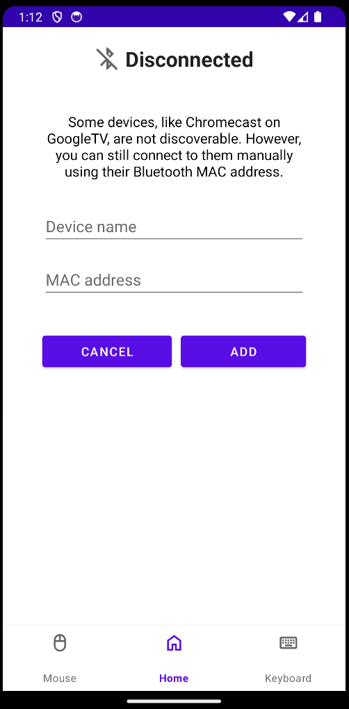 Not Supported Pupup Image