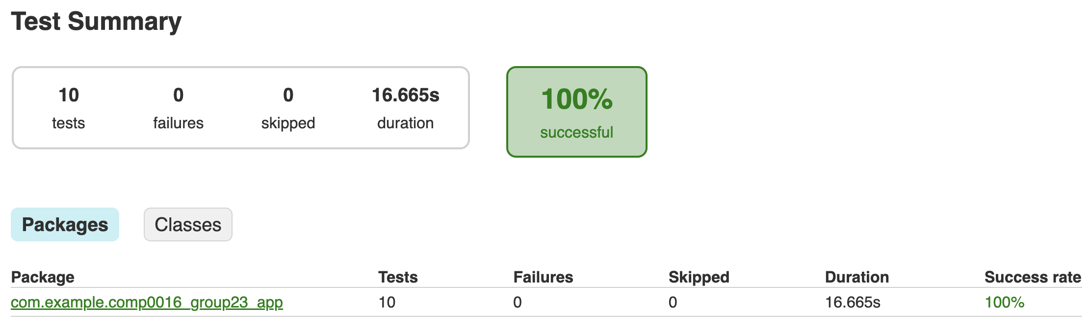 Testing Frameworks