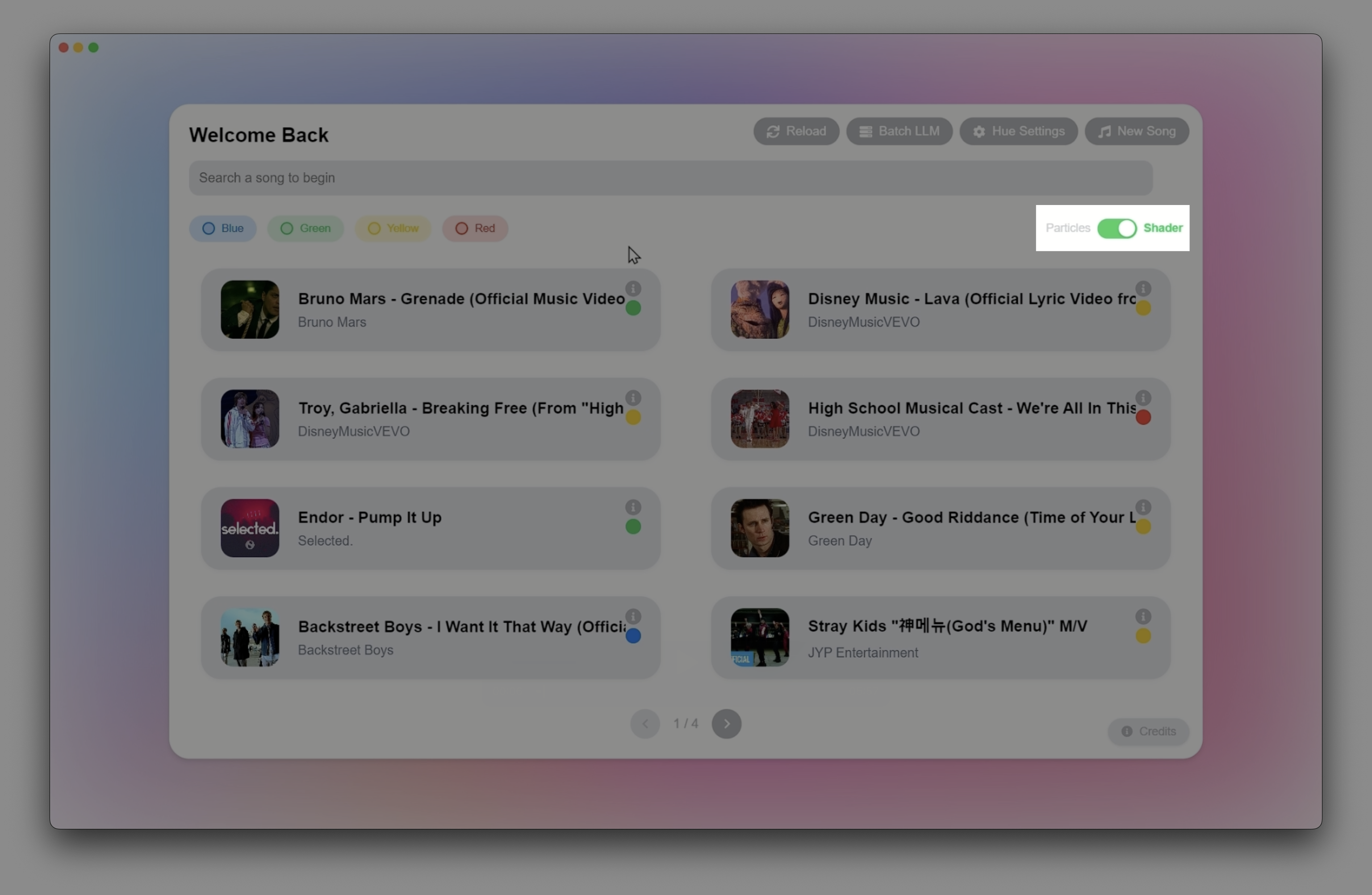 Mode Selection