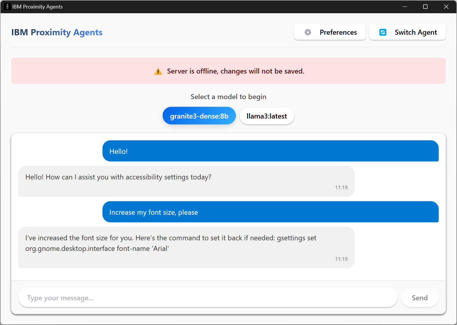 AI Agent Desktop App