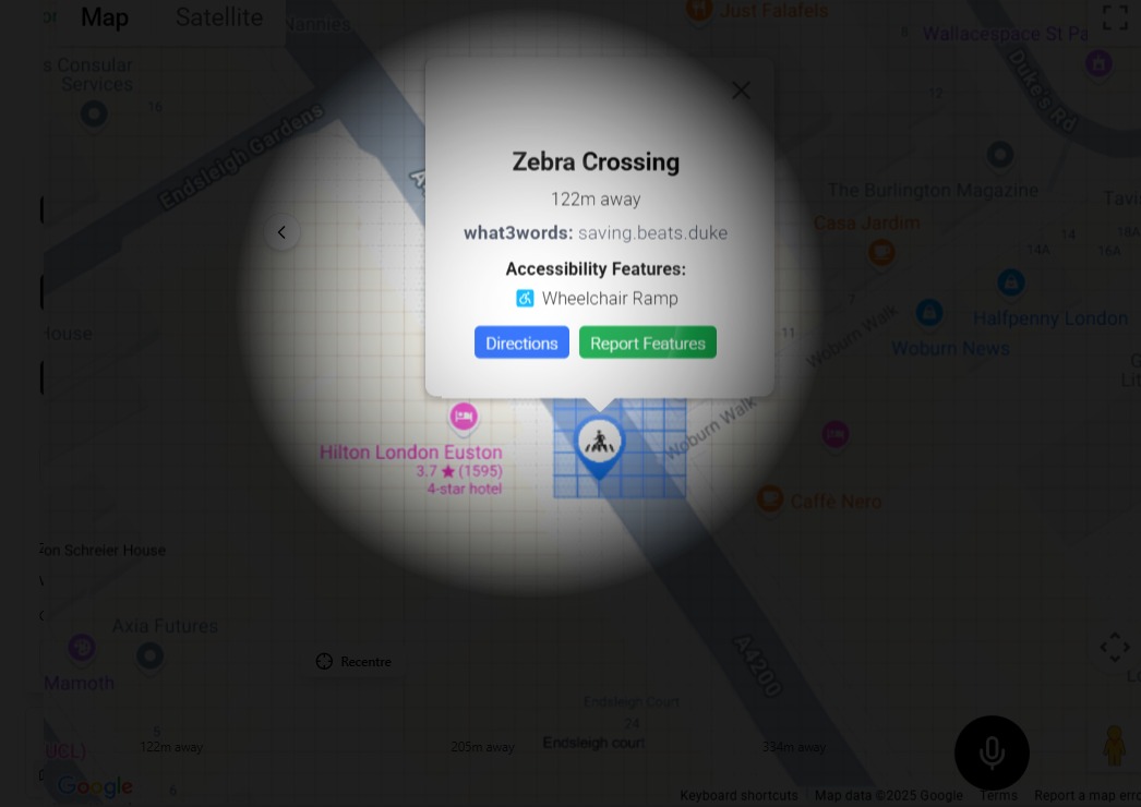 Focus mode in the widget