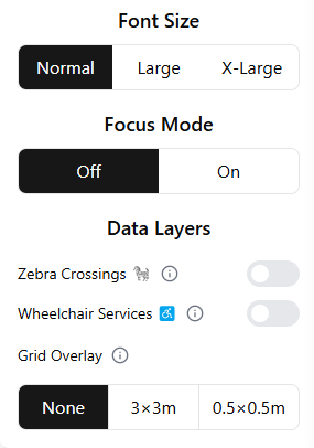 Normal font size example