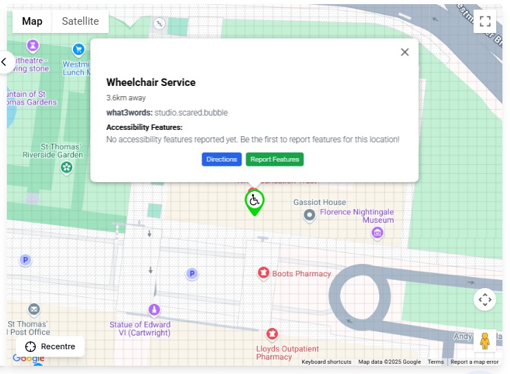 Zebra crossings layer view