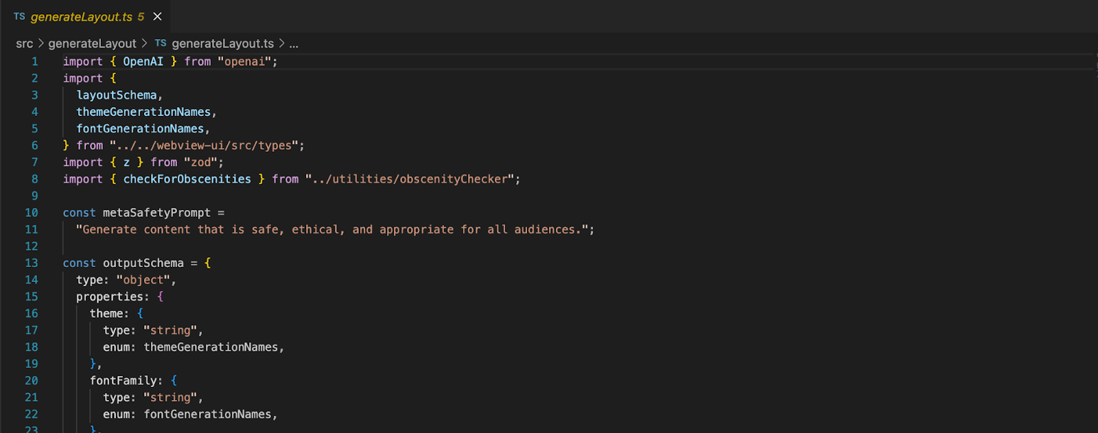 Code snippet 1