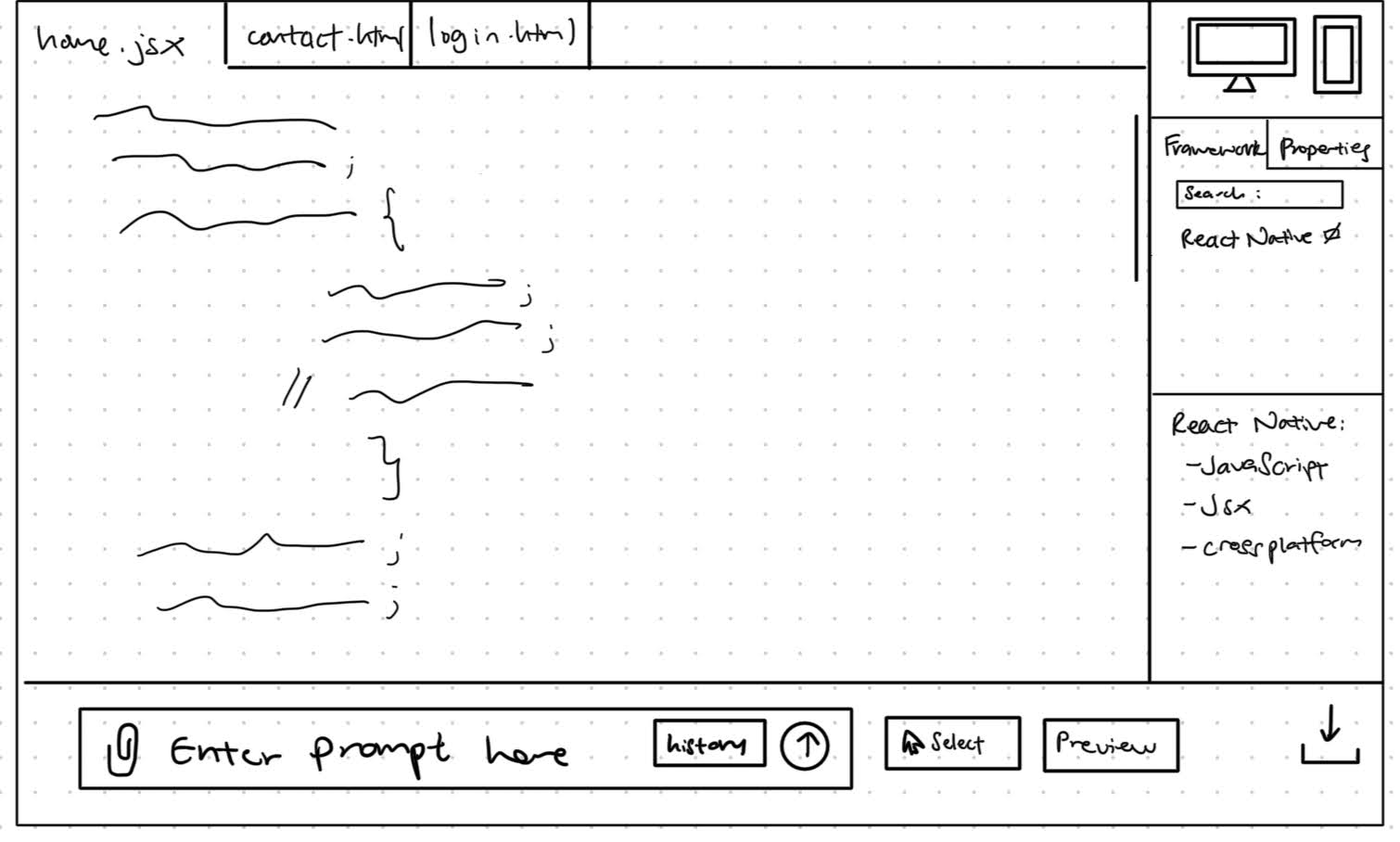 Design B Sketch 2