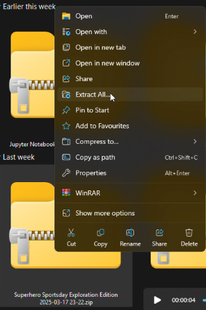 Extract Folder